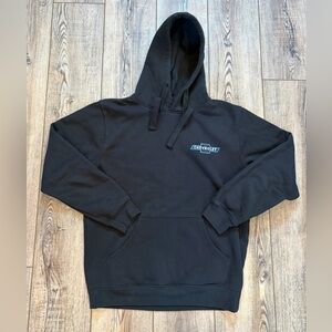 Chevrolet Hoodie Black Eagle Moon Graphic Official GM Licensed Pullover